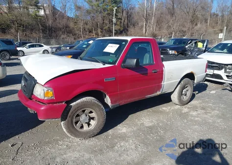 2009 Ford Ranger Sport/Xl/Xlt z USA, uszkodzony, nr VIN 1FTYR10D89PA62641